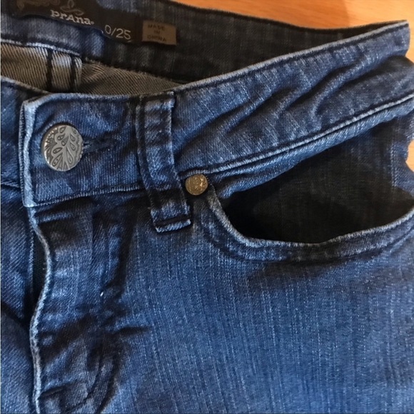 Prana Low Rise Skinny Jeans Size 0/25 - Picture 7 of 10